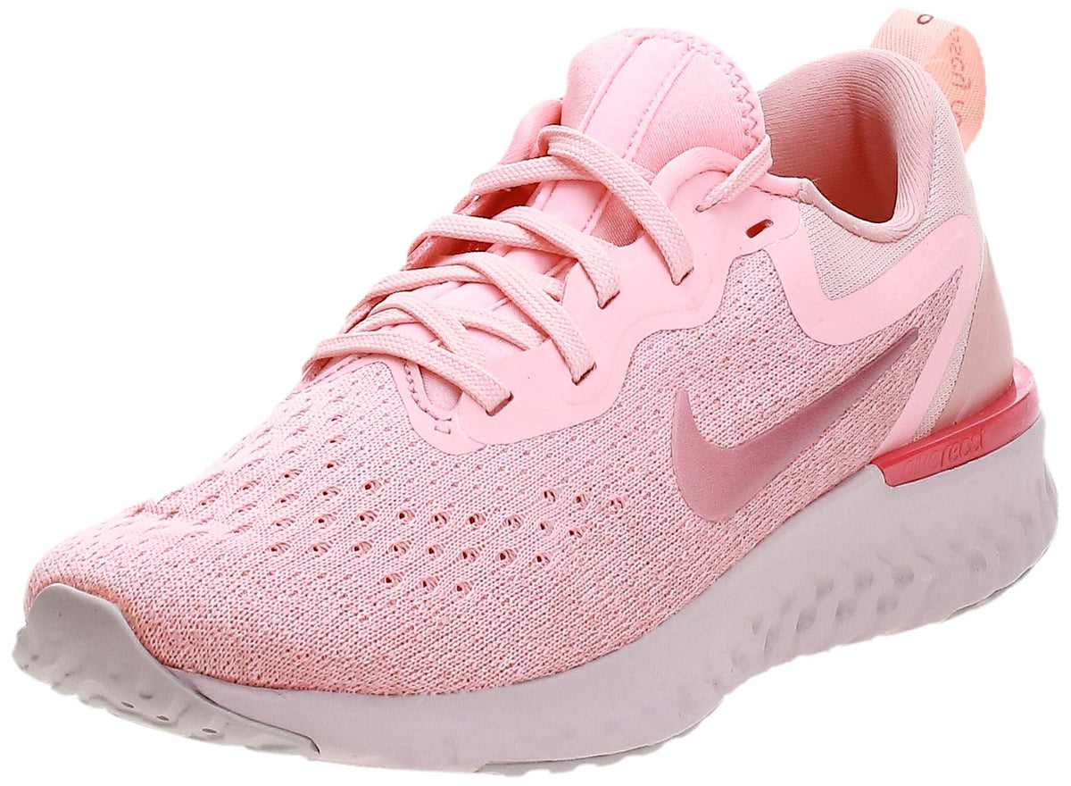 Nike Women's Odyssey React Oracle Pink/Pink Tint Running Shoe 7 Women US