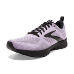 Brooks Women's Revel 5 Neutral Running Shoe - Lilac/Ebony/Black - 10.5