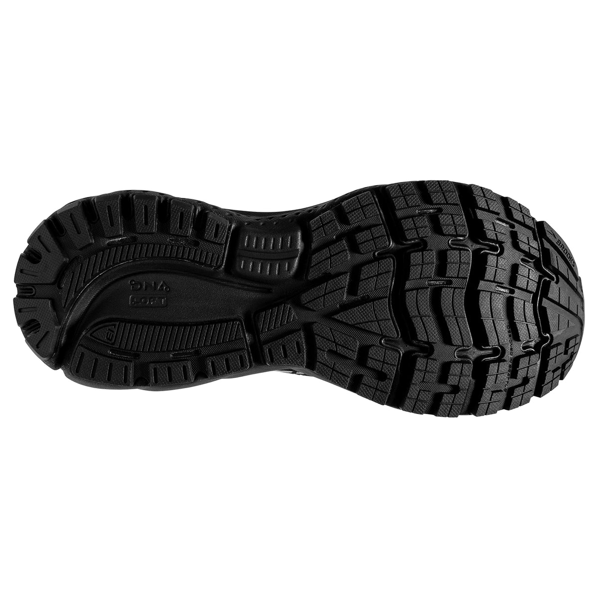 Brooks Women's Ghost 13 Running Shoe - Black/Black - 6.5 Narrow