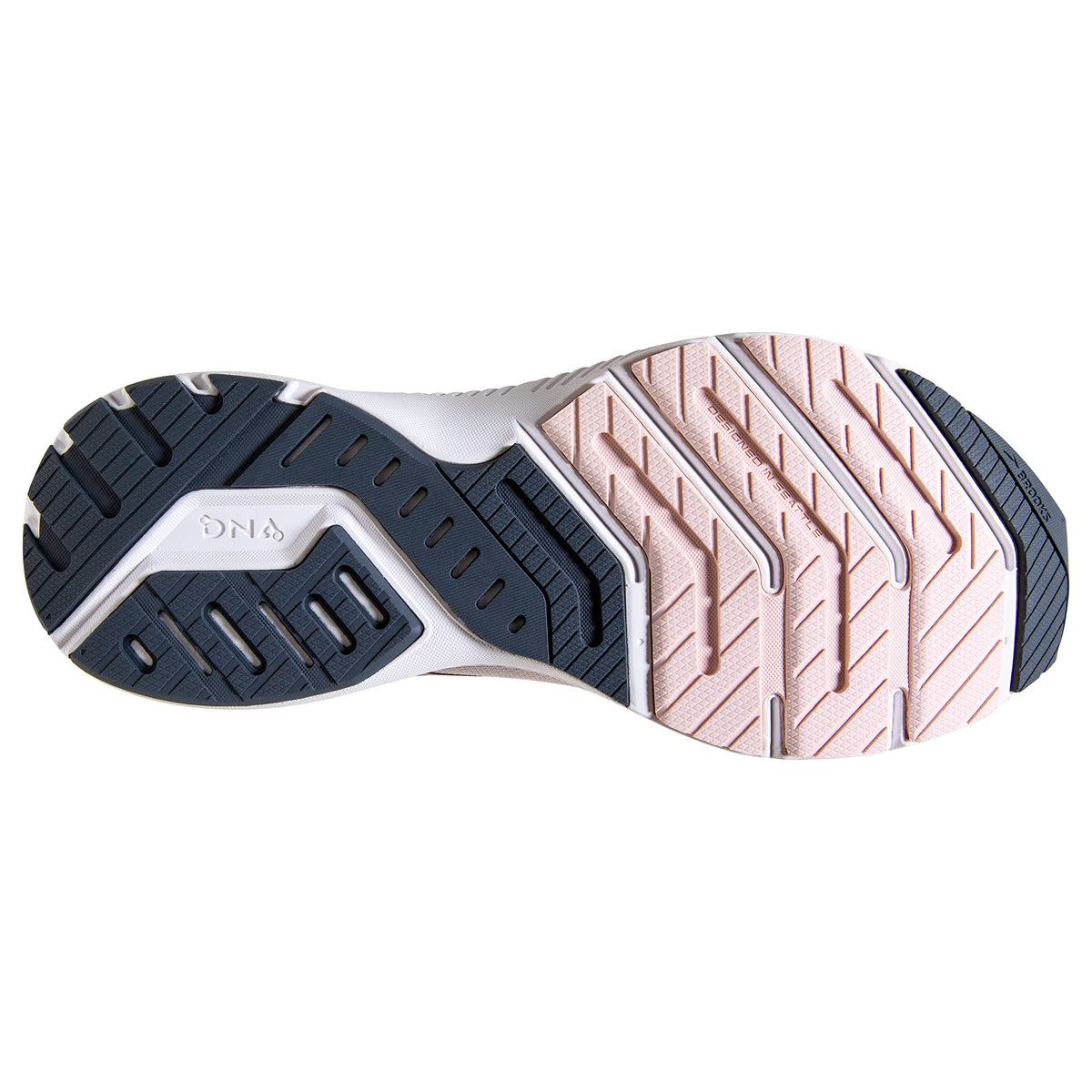 Brooks Launch 8 Women's Neutral Running Shoe - Primrose/Ombre/Metallic - 7 Wide