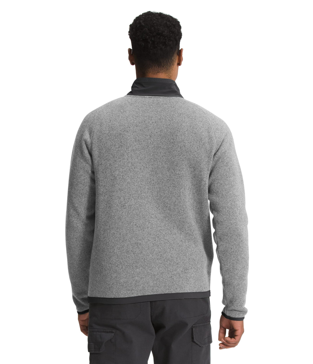 THE NORTH FACE Men's Gordon Lyons ¼ Zip Pullover, TNF Medium Grey Heather, X-Large