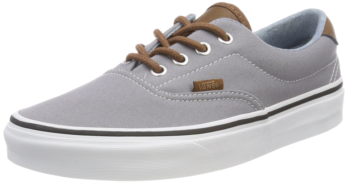 VANS Unisex Low-Top, Grey ((C/Yellow) Frost Gray/Acid Denim Q70), 6.5 US Men