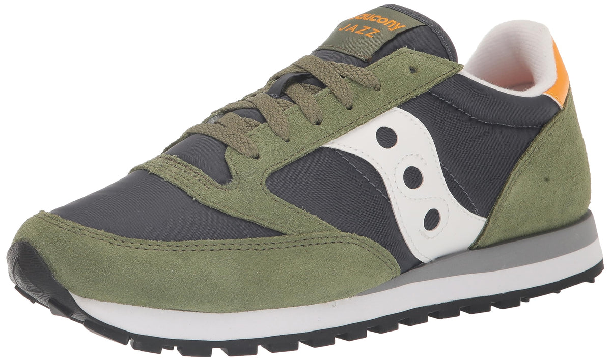 Saucony Men's Jazz Original Sneaker, Green/Navy, 8