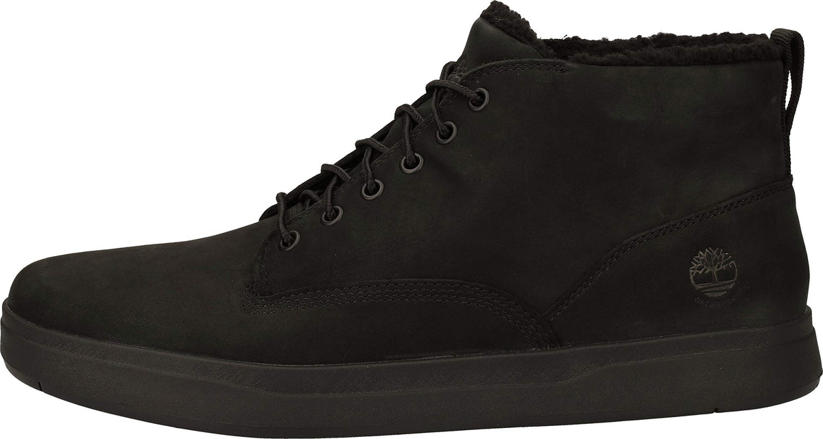 Timberland Davis Square Warm Lined Chukka Black Nubuck 10 D (M)