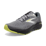 Brooks Men’s Ghost 16 Neutral Running Shoe - Primer/Grey/Lime - 15 Wide