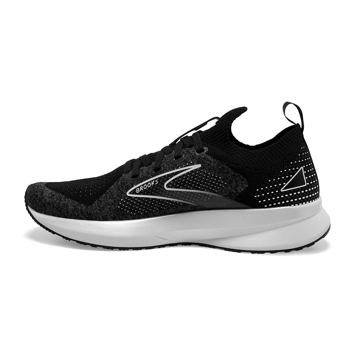 Brooks Women’s Levitate StealthFit 5 Neutral Running Shoe - Black/Grey/White - 6