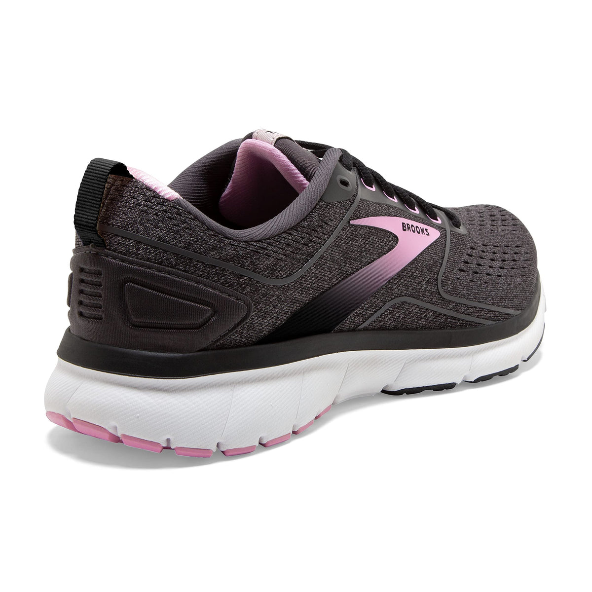 Brooks Women's Transmit 3 Running Shoe - Black/Lilac Sachet/Blackened Pearl - 11 Medium