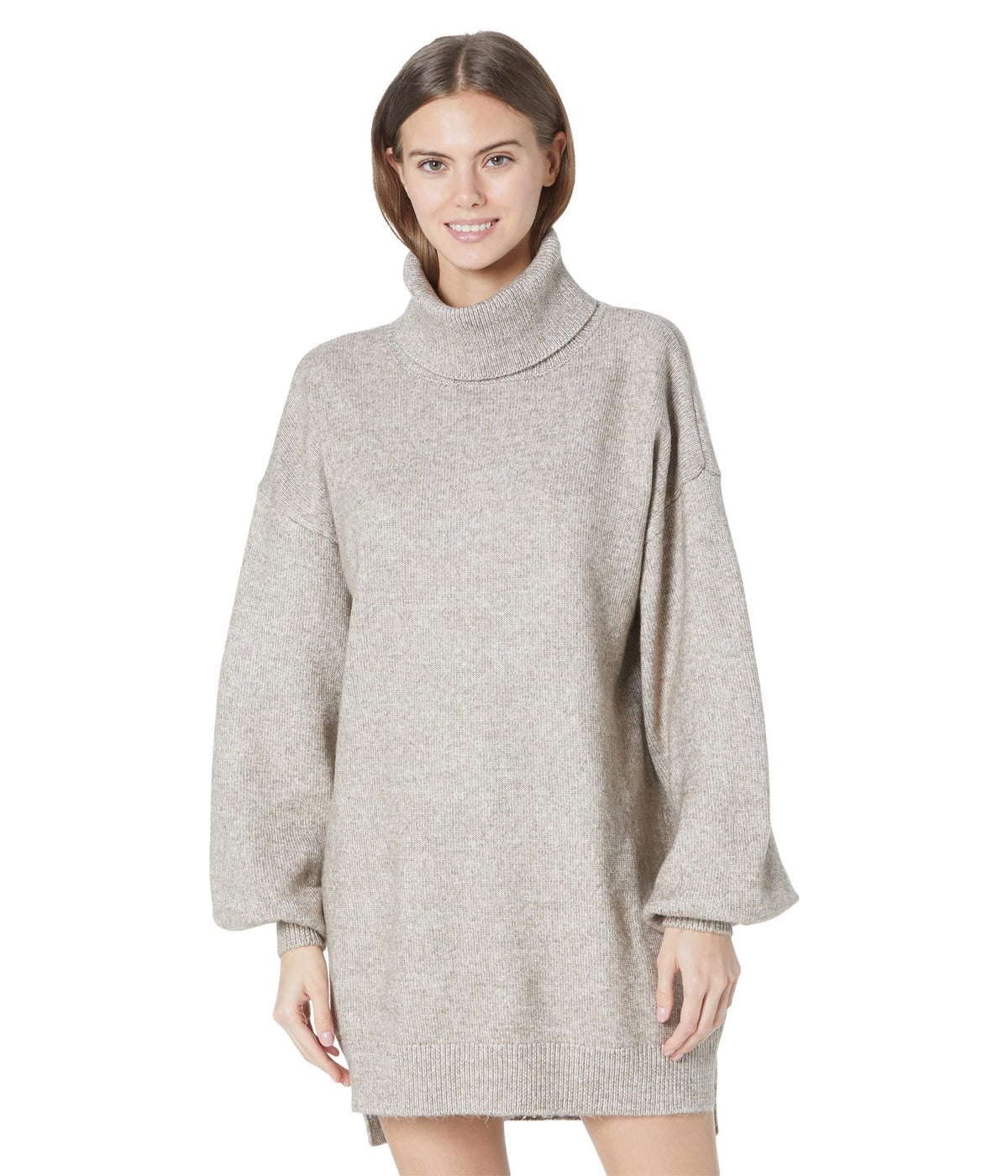 Show Me Your Mumu Chester Sweaterdress Oatmeal Knit MD
