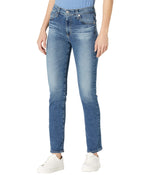 AG Adriano Goldschmied Mari High-Rise Slim Straight in Spiritual Spiritual 25 29