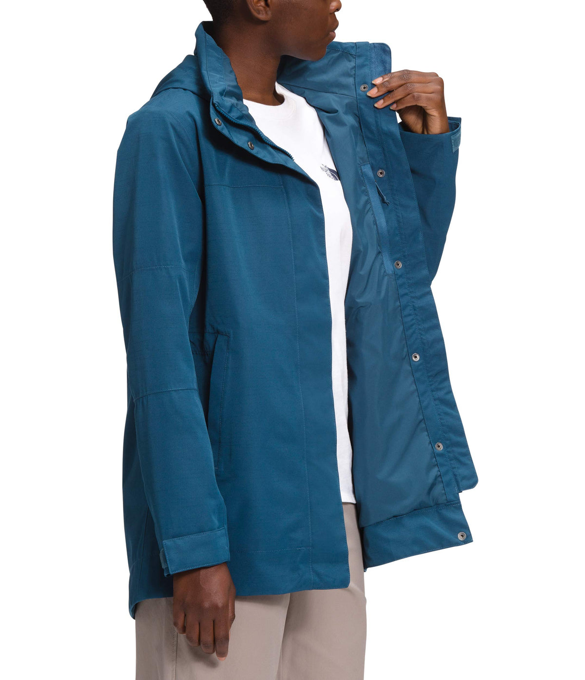 THE NORTH FACE Westoak City Trench Monterey Blue LG