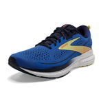 Brooks Men’s Trace 3 Neutral Running Shoe - Blue/Peacoat/Yellow - 8.5 Medium