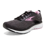 Brooks Women's Transmit 3 Running Shoe - Black/Lilac Sachet/Blackened Pearl - 11 Medium