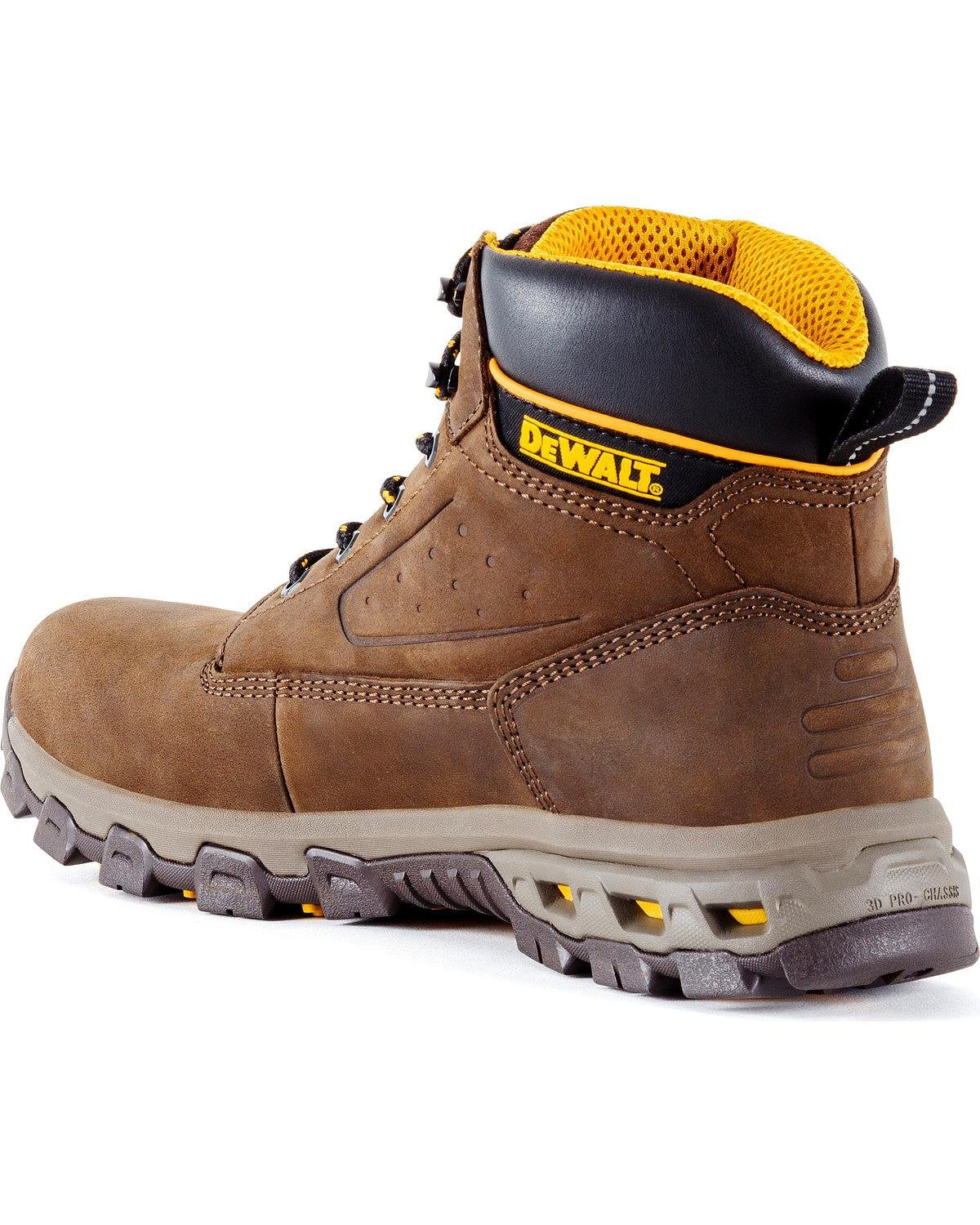 DEWALT Men's Halogen Steel Toe Boots, Palm Crazy Horse, 7 Wide