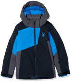 Spyder Boys Ambush Jacket, Black Collegiate, 12