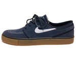 Nike Men's Zoom Stefan Janoski Skate Shoe (13 D(M) US, Obsidian/White-Gum/Light Brown)