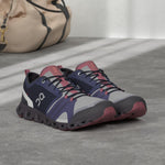 On Running Womens Cloud X Shift Textile Synthetic Ink Cherry Trainers 8 US