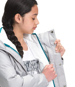 THE NORTH FACE Teen Reversible Andes Jacket, Deep Lagoon, X-Large