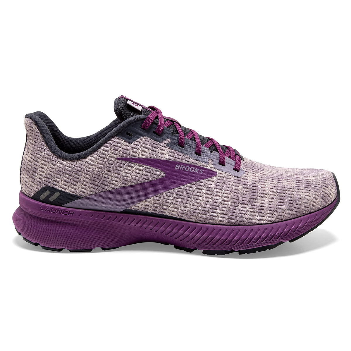Brooks Launch 8 Women's Neutral Running Shoe - Iris/Ombre/Violet - 8.5