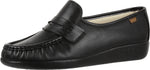 SAS Classic Slip On Comfort Loafer Black 6 S - Slim (AAA)