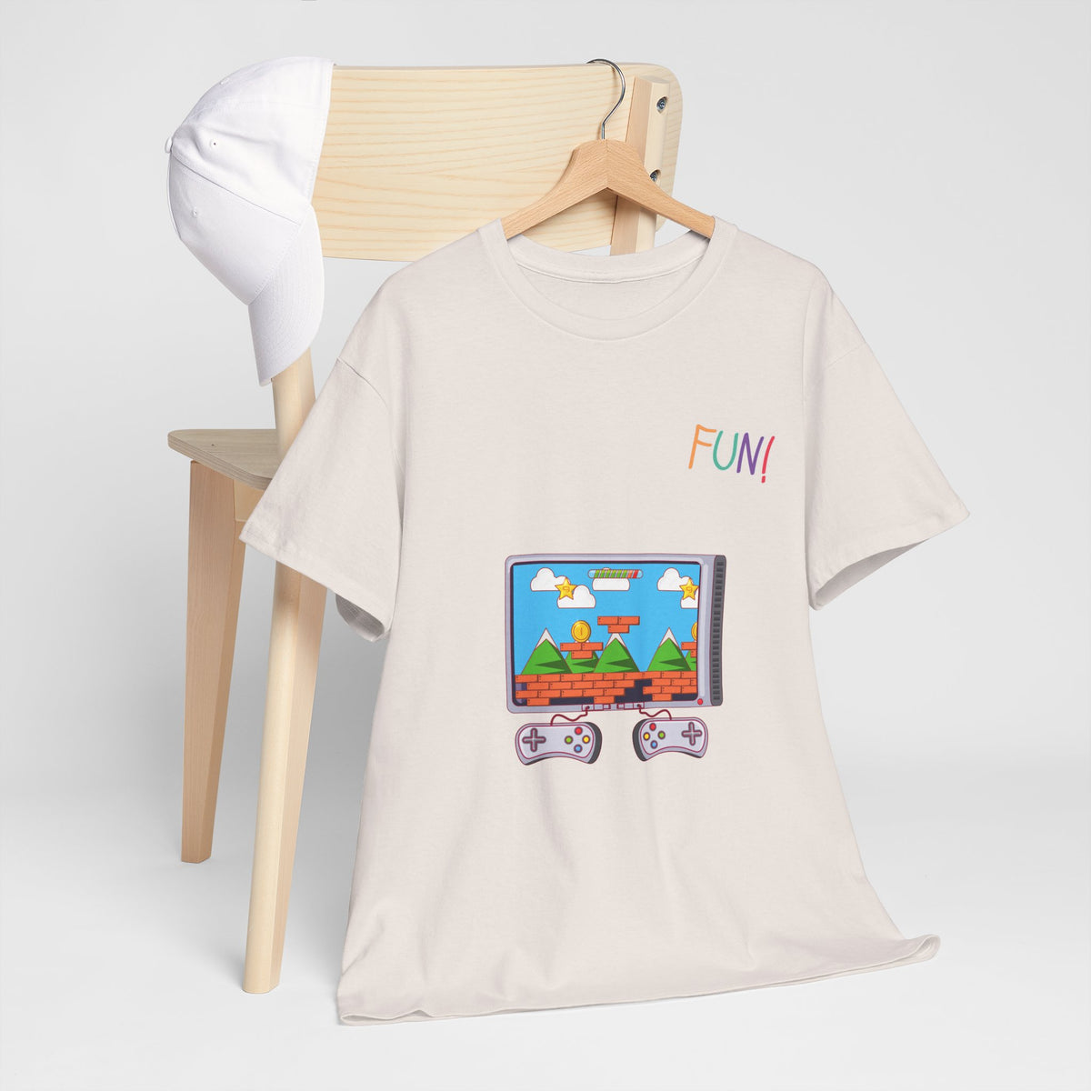 "FUN!!" Retro Gaming T-Shirt