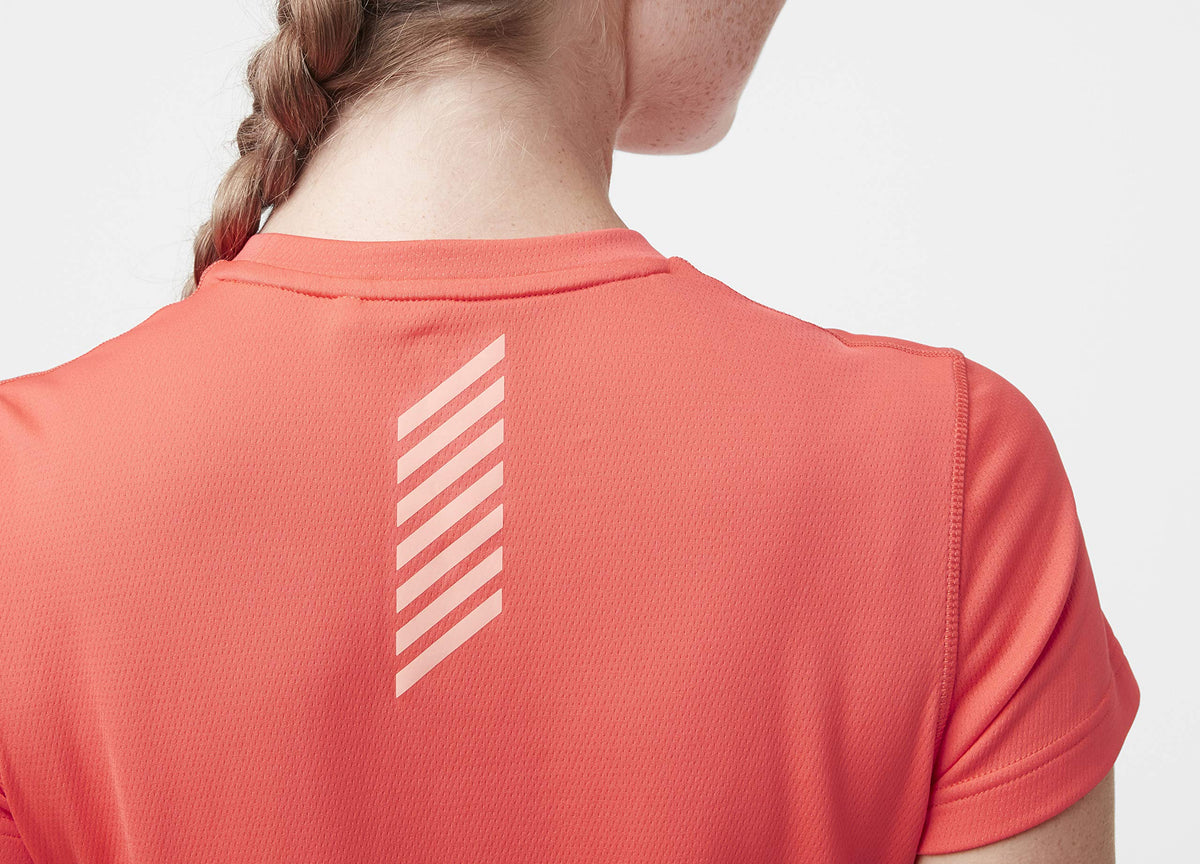 Helly-Hansen Womens HH LIFA Active Solen T-Shirt, 271 Hot Coral, Large