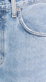 AGOLDE Women's Low Curve Jeans, Force, Blue, 26