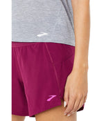 Brooks Womens Distance Tank Heather Ash XS (Women's 0-2) One Size
