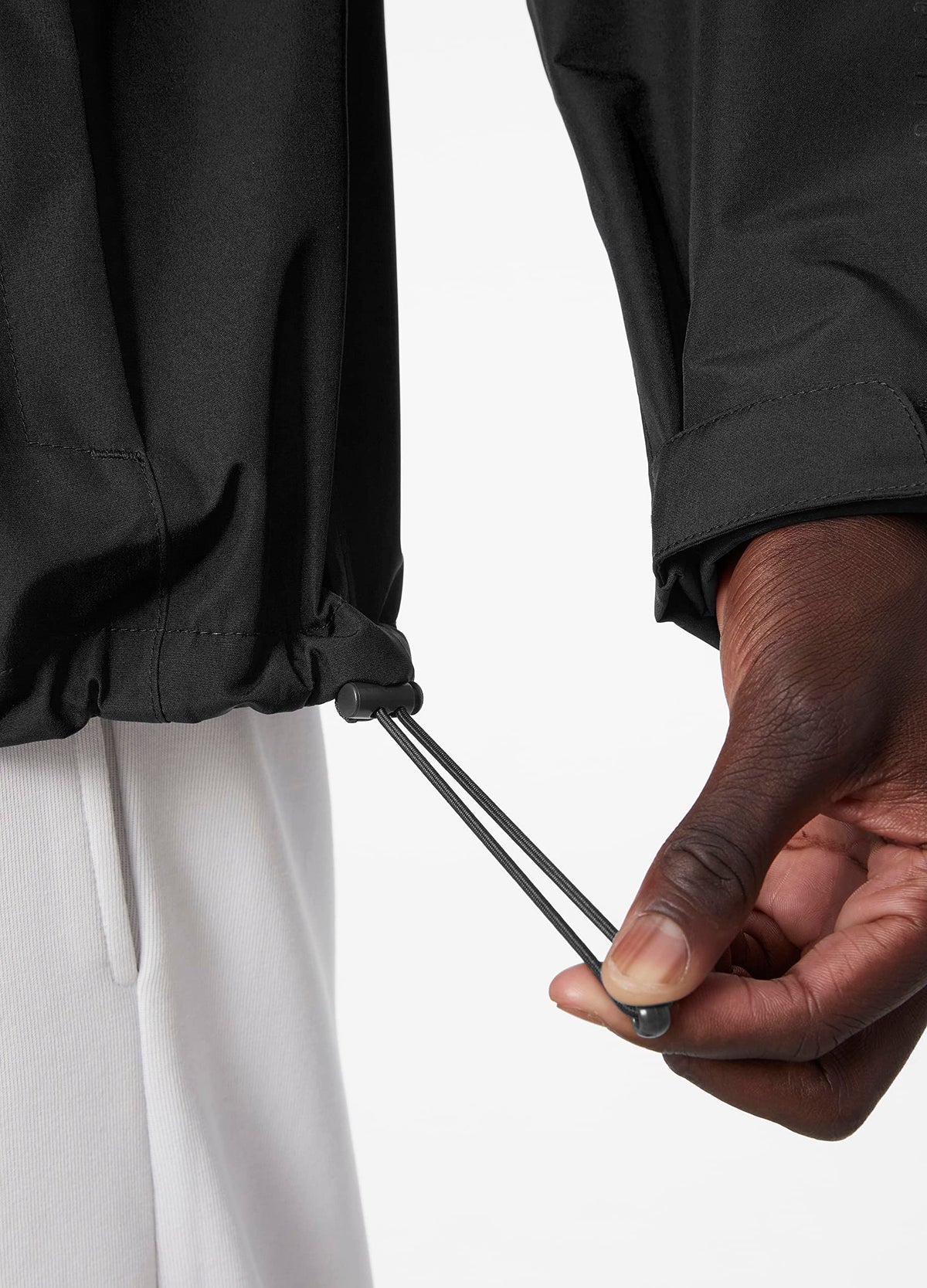 Helly Hansen Men's Seven J Waterproof Windproof Breathable Rain Jacket, 992 Black, XXXXX-Large