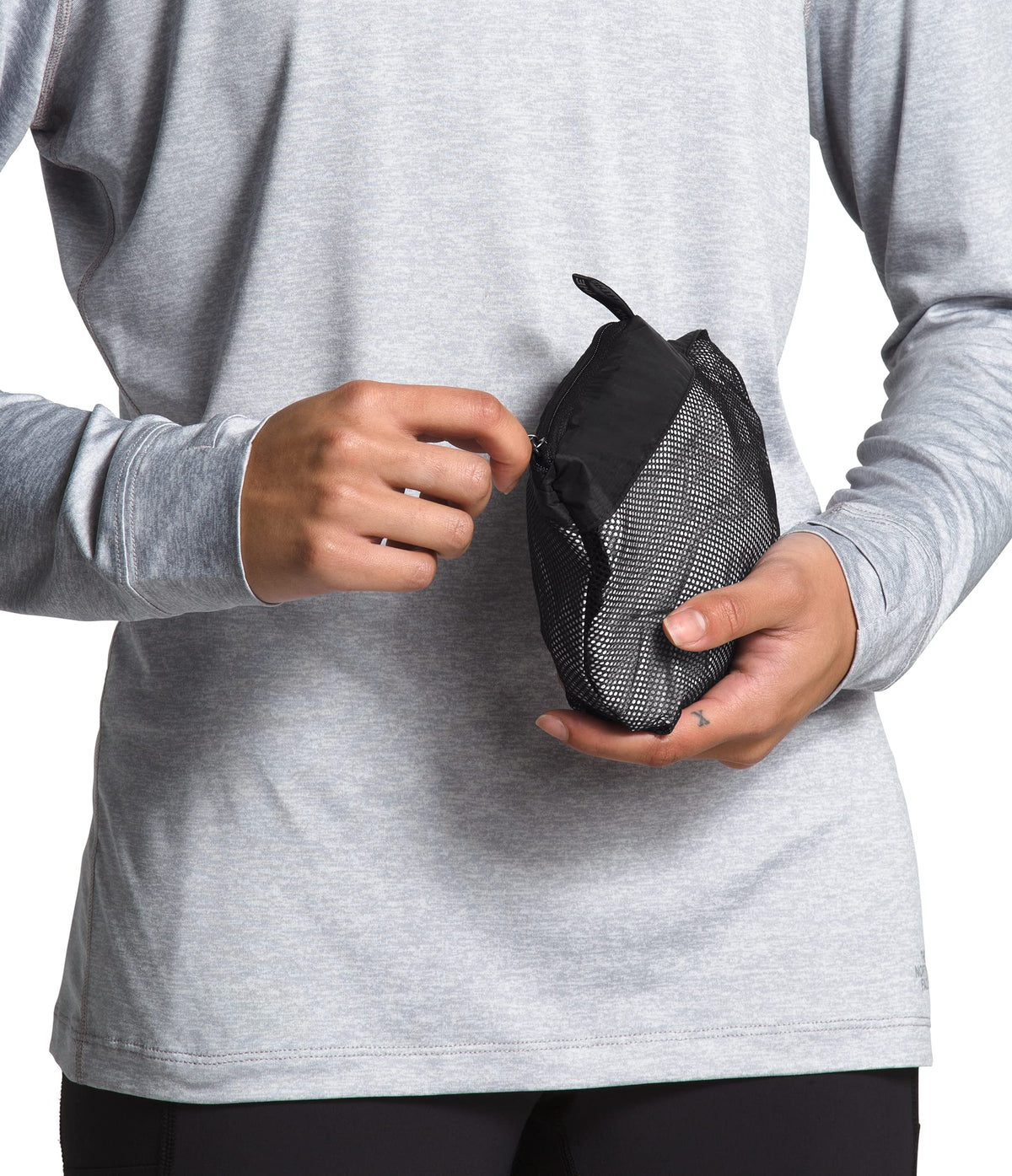 THE NORTH FACE Women's Venture 2 Half-Zip DWR Hiking Pant, TNF Black/TNF Black, X-Large Long