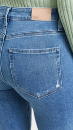 PAIGE Women's high Rise Laurel caynon Flare Leg in Folk Distressed, 23