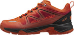 Helly-Hansen Men's Cascade Low HT Waterproof Breathable Lightweight Hiking Sneaker, 226 Bright Orange/Black, 10.5