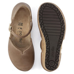 Birkenstock Papillio Mary Wedge Sandal - Leather Cognac Leather 1 EU 37 (US Women's 6-6.5) Narrow