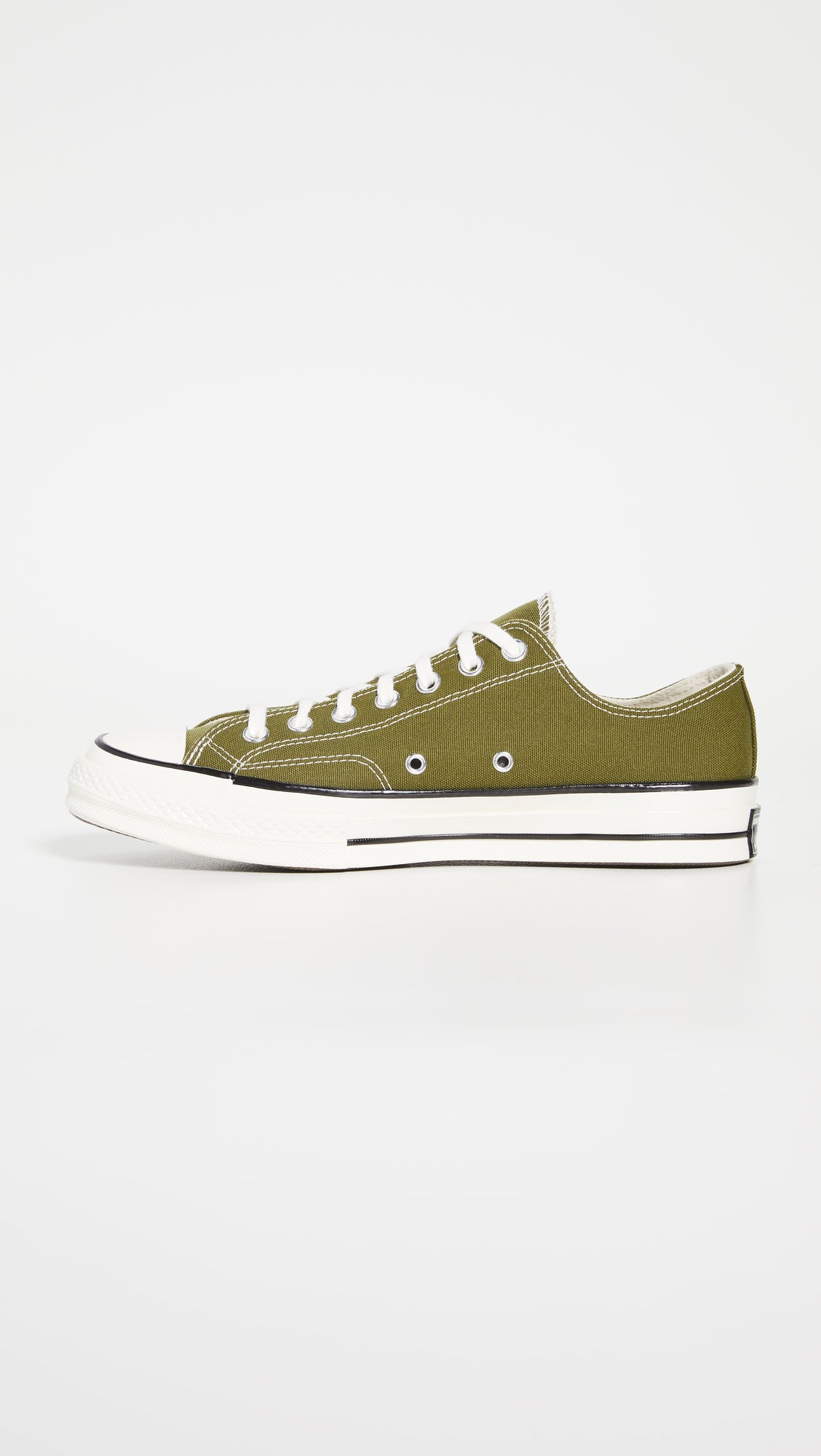 Converse Men's Ox Chuck 70 Sneakers, Dark Moss/Egret/Black, 11 Medium US