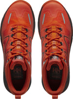 Helly-Hansen Men's Cascade Low HT Waterproof Breathable Lightweight Hiking Sneaker, 226 Bright Orange/Black, 10.5