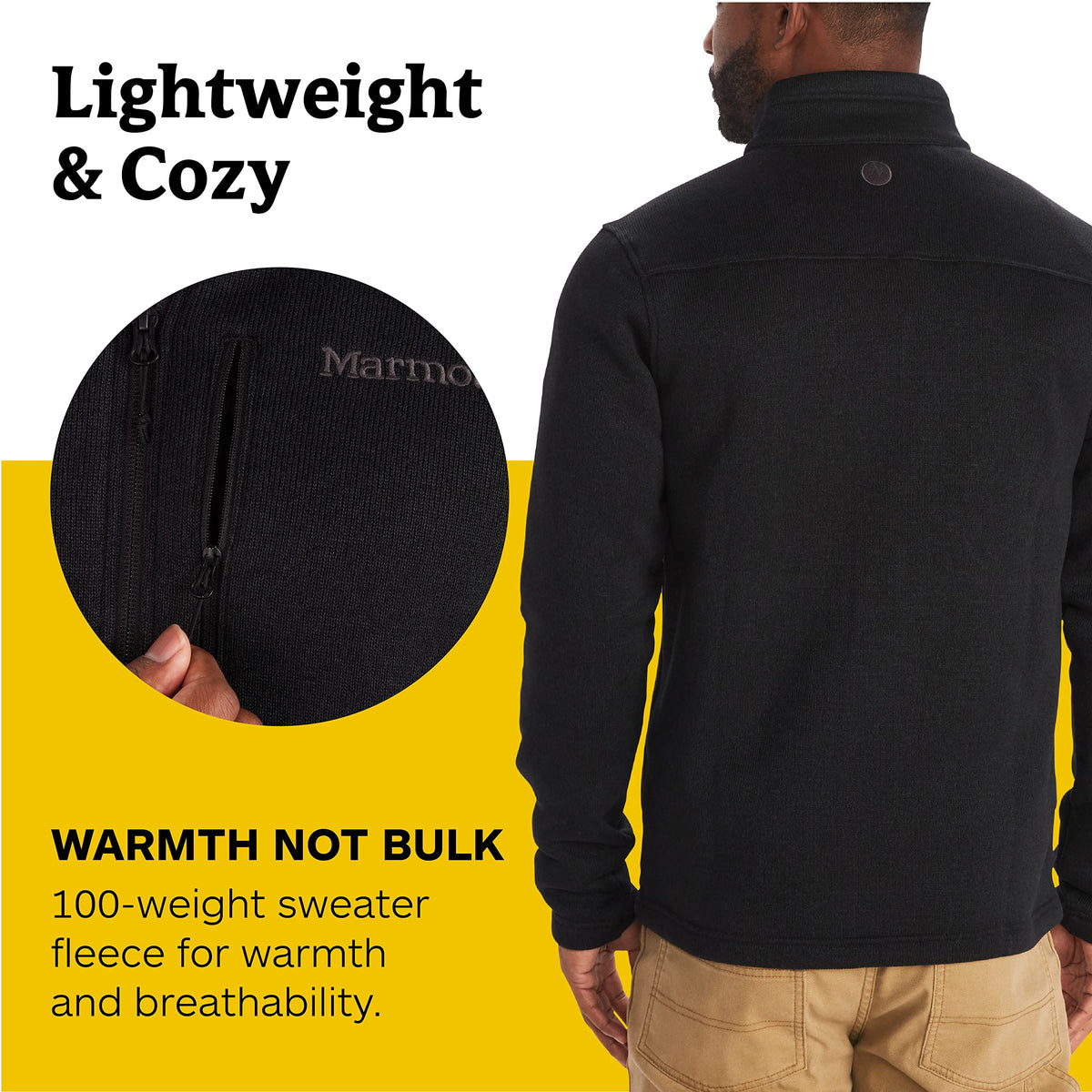 MARMOT Men's Drop Line Jacket 2.0, Black, Small