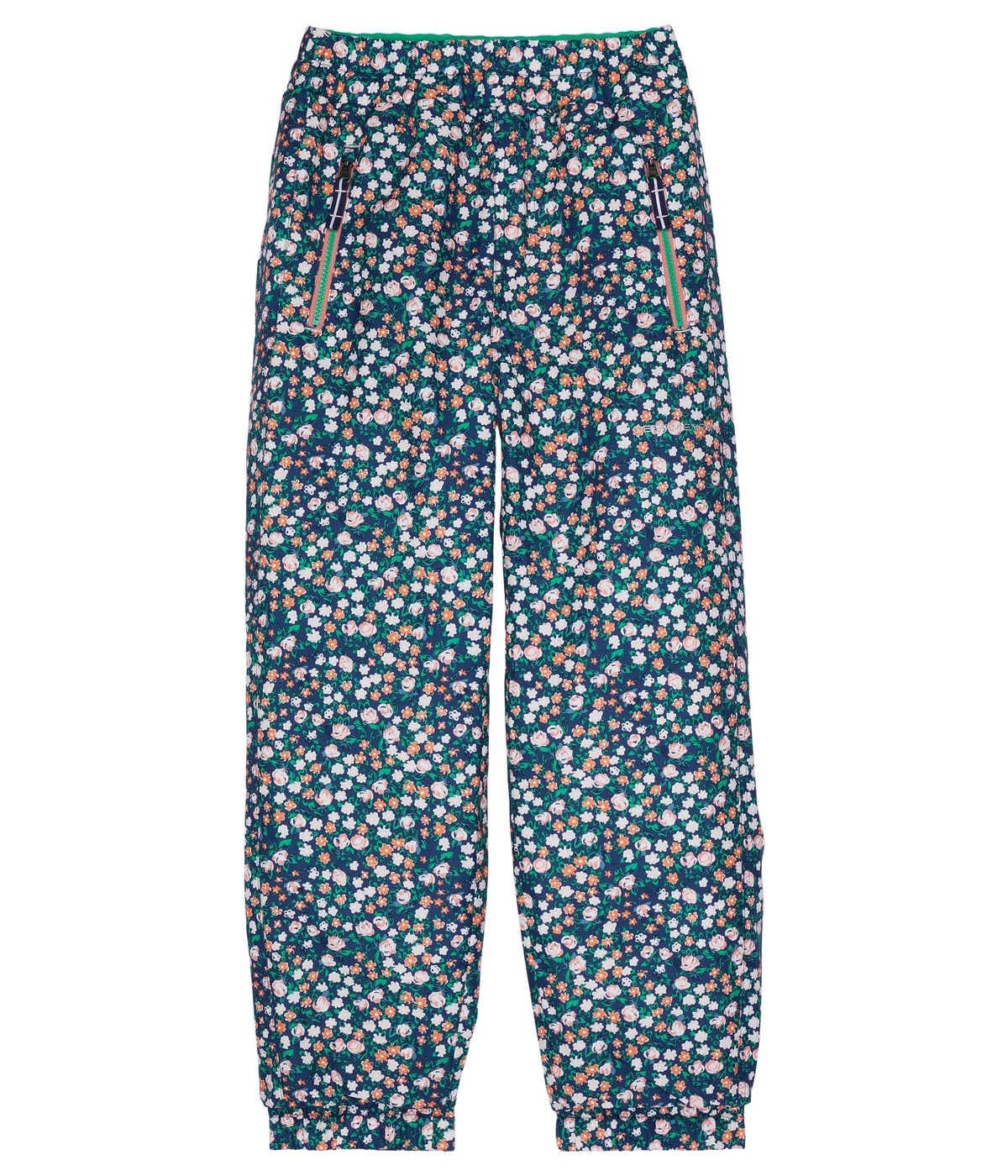 Obermeyer Kids Campbell Pants for Toddlers, Little and Big Kids - Handwarmer Pockets, YKK Zippers, and Cute Snow Pants Forest Floral 7 Little Kid One Size
