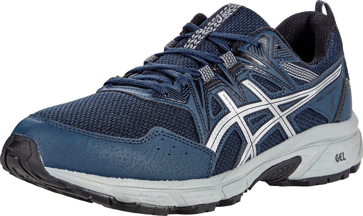 ASICS Men's Gel-Venture 8 Running Shoes, 7, French Blue/Pure Silver