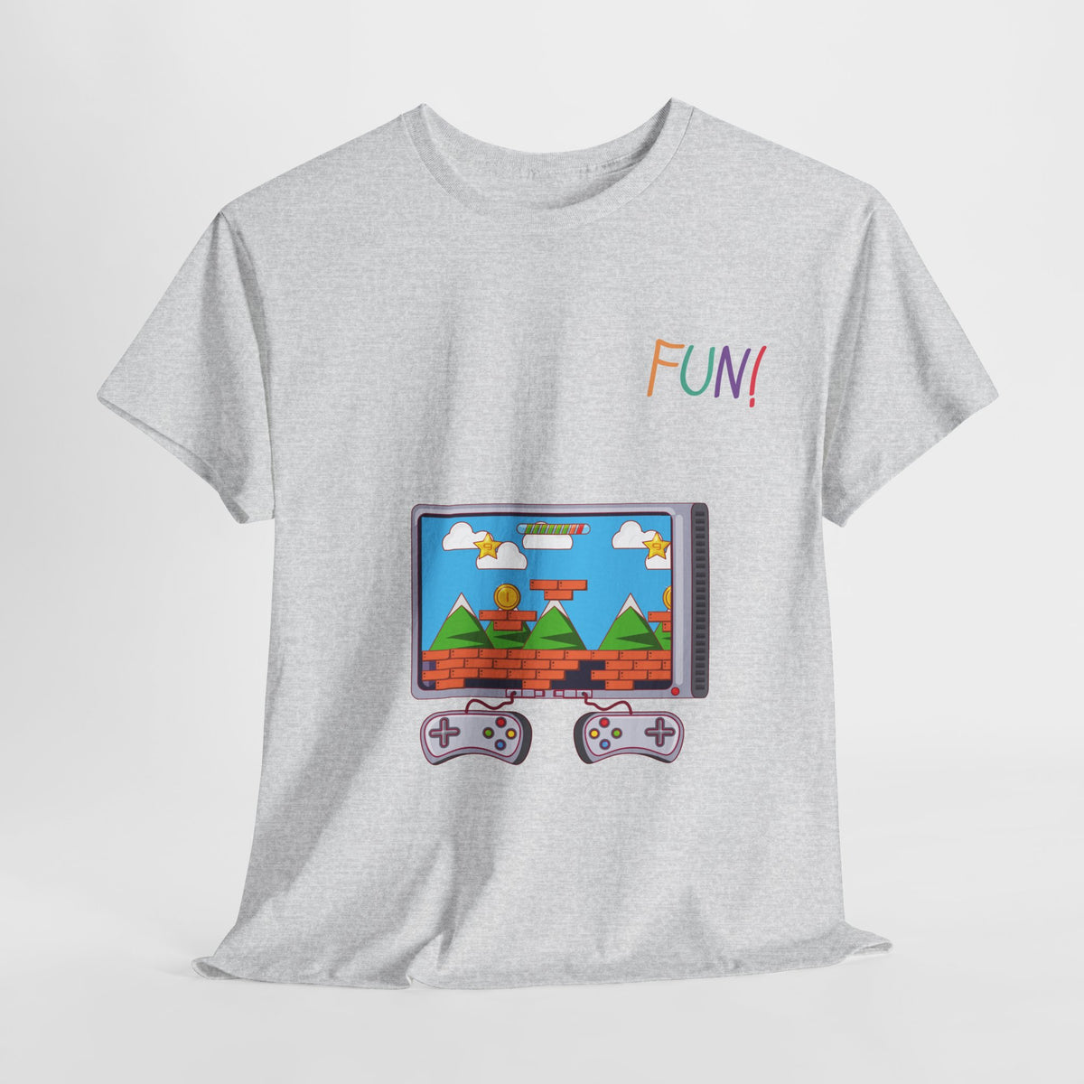 "FUN!!" Retro Gaming T-Shirt