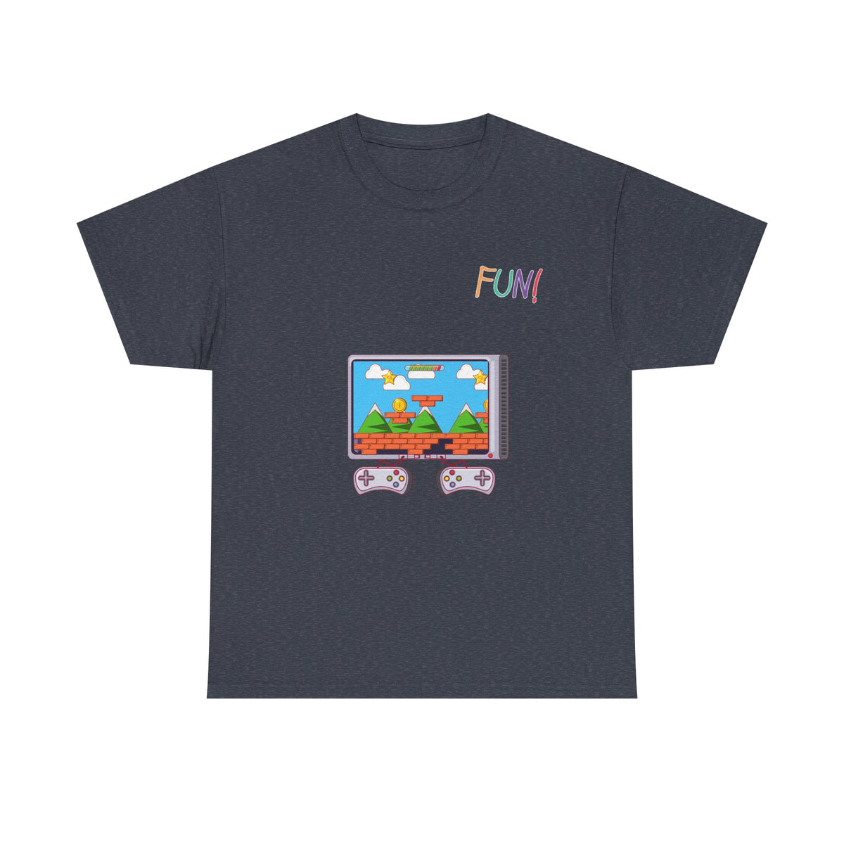 "FUN!!" Retro Gaming T-Shirt