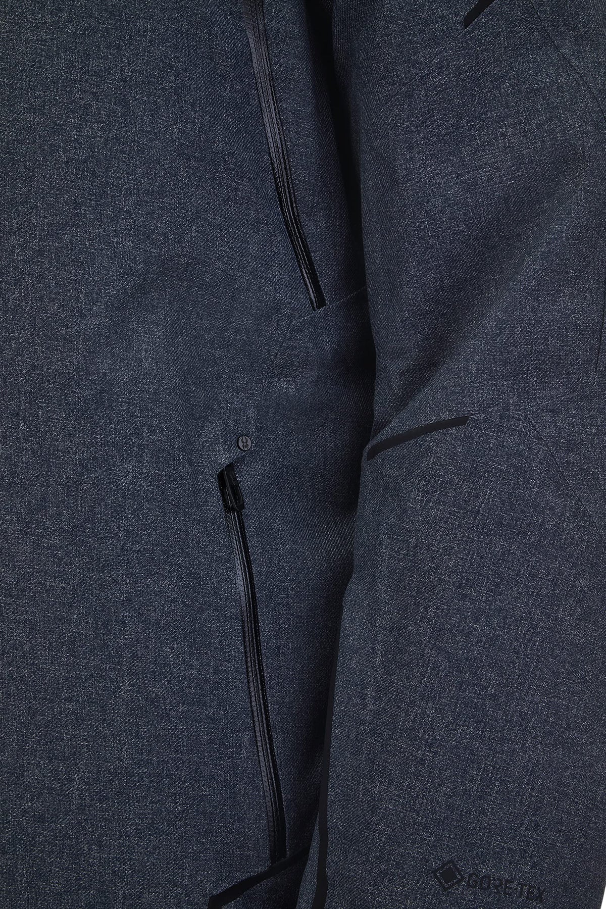 Spyder Men's Leader Gore-TEX Insulated Ski Jacket, Novelty Ebony, Small