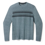 Smartwool Men's Sparwood Stripe Crew Sweater Twilight Blue Marl L