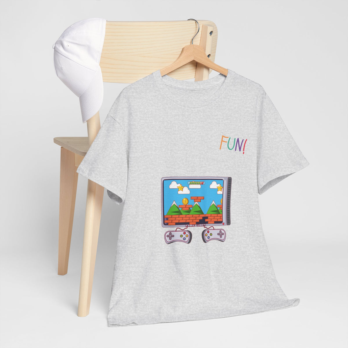"FUN!!" Retro Gaming T-Shirt