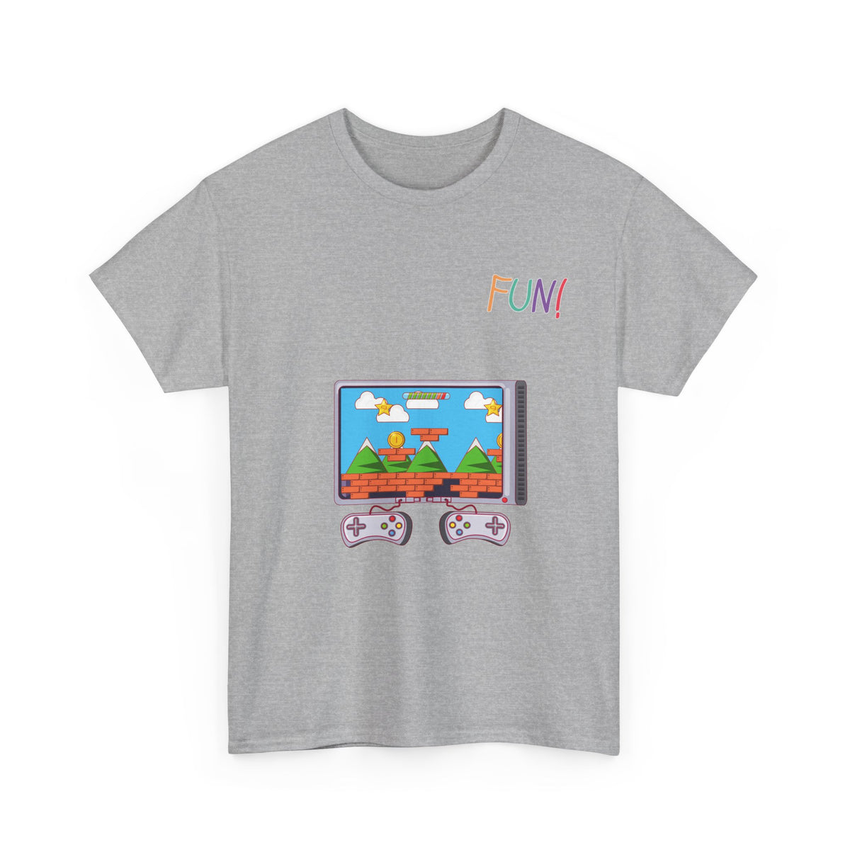 "FUN!!" Retro Gaming T-Shirt