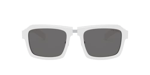 Prada PR 09XS - 4AO5S0 Sunglasses WHITE w/GREY 53mm