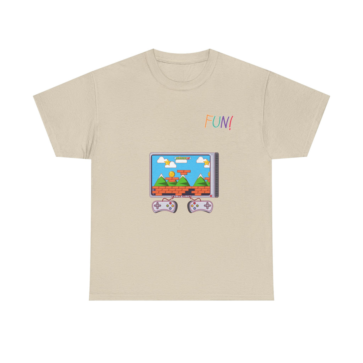 "FUN!!" Retro Gaming T-Shirt