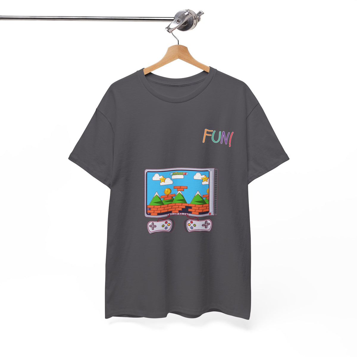 "FUN!!" Retro Gaming T-Shirt