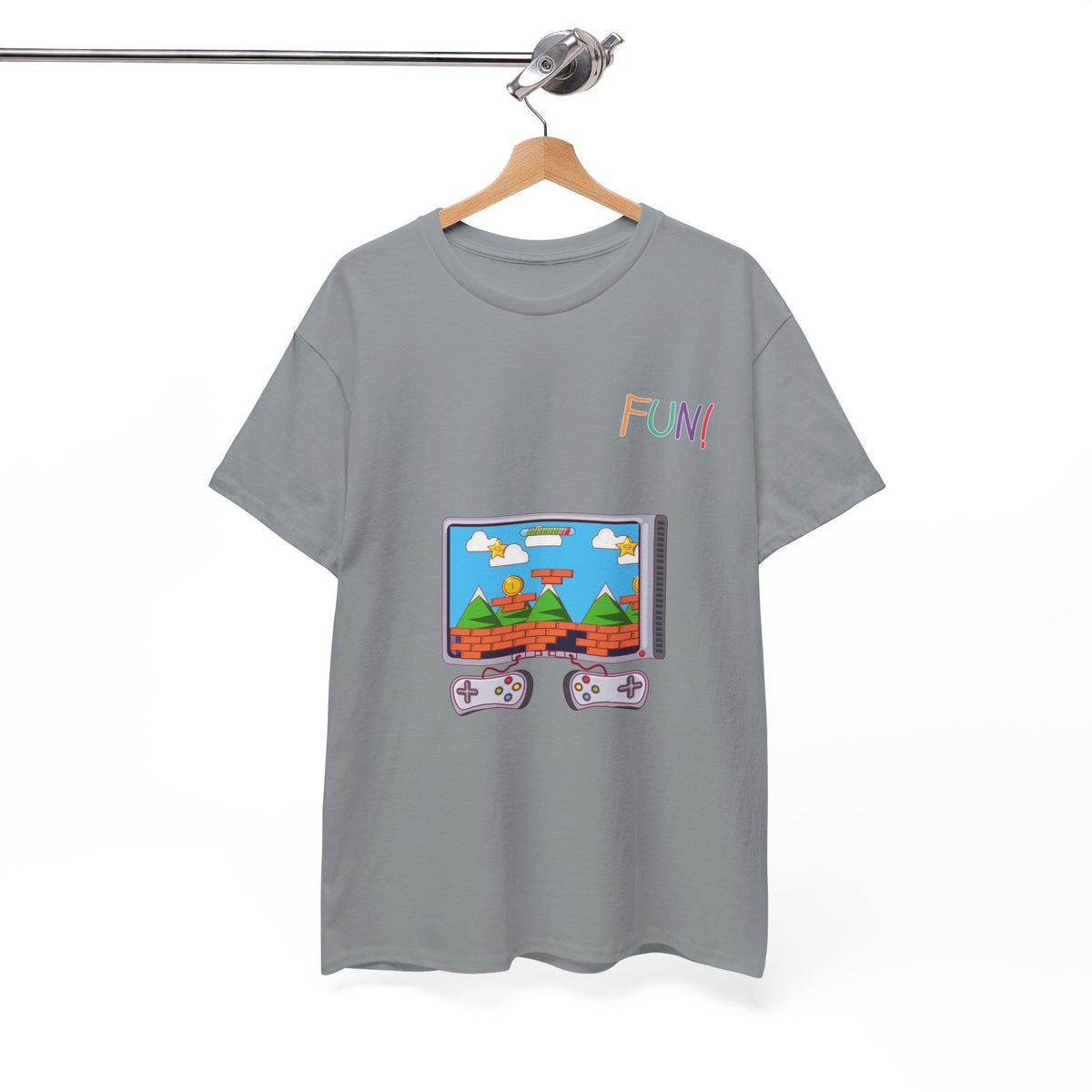 "FUN!!" Retro Gaming T-Shirt