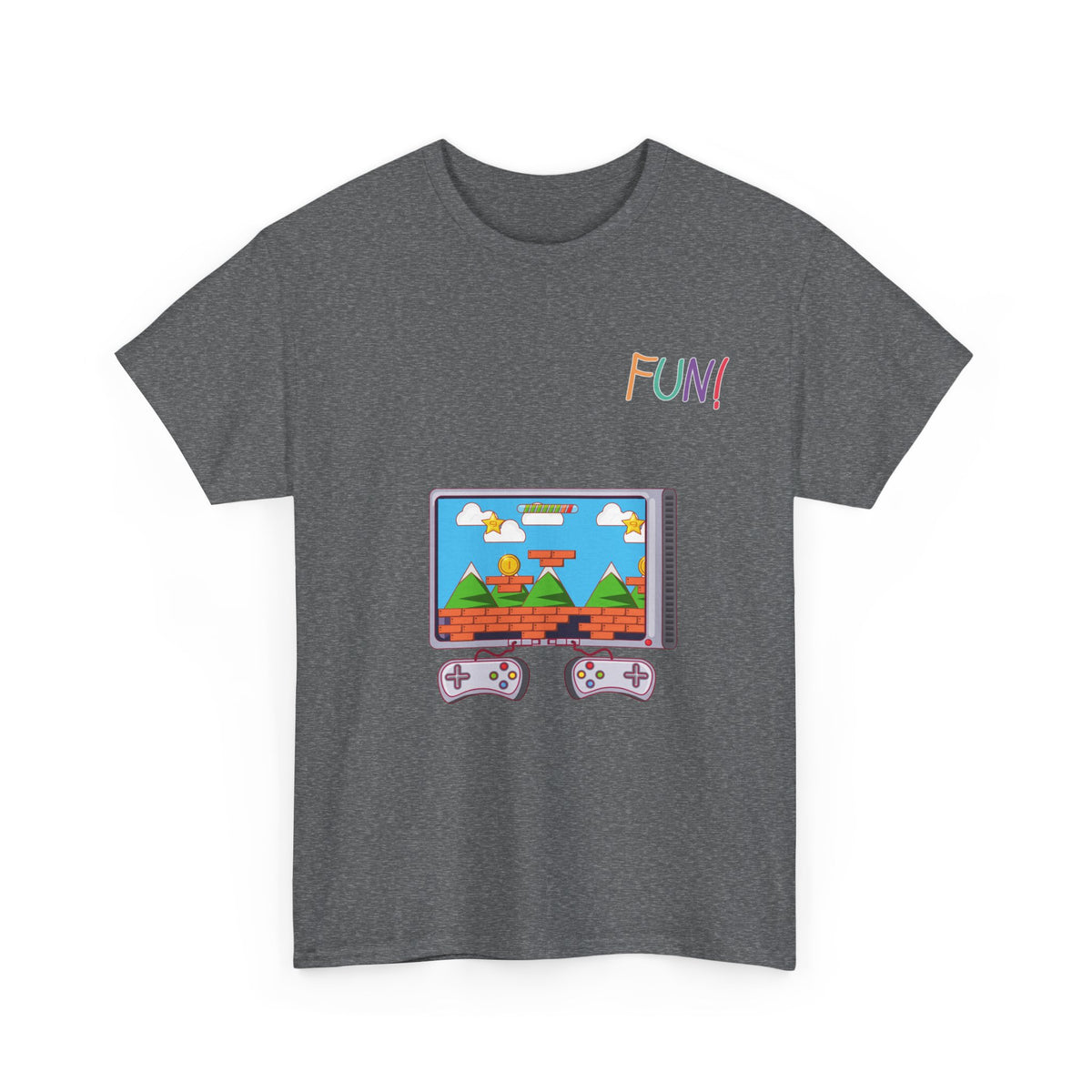 "FUN!!" Retro Gaming T-Shirt