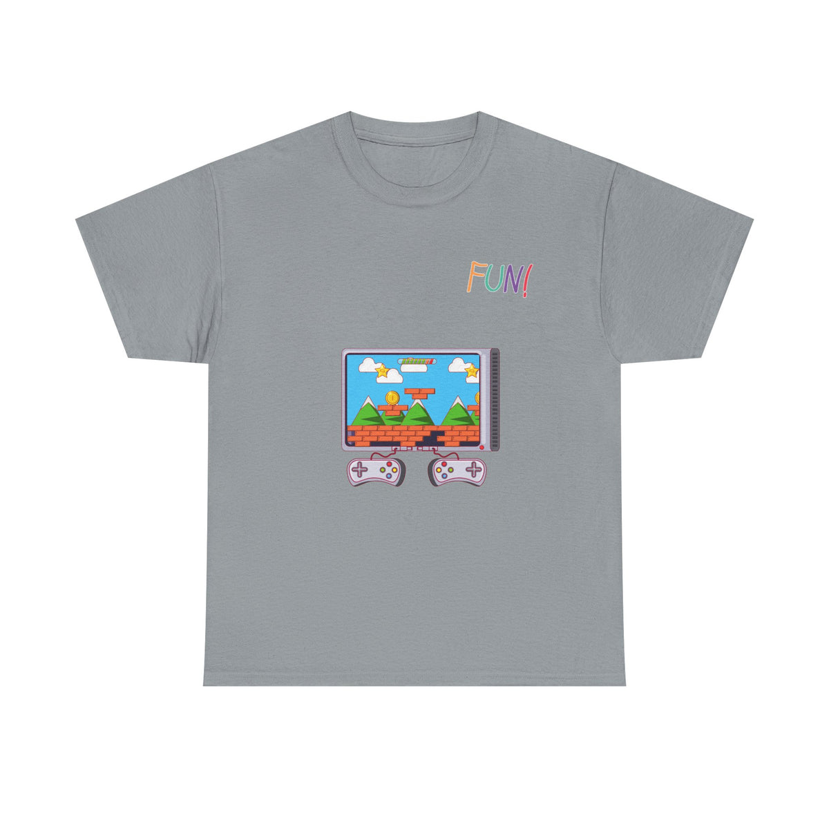 "FUN!!" Retro Gaming T-Shirt