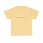 "Keep Going, Keep Growing" Inspirational T-Shirt